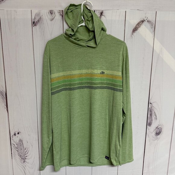 Patagonia Men's Capilene® Cool Daily Graphic Hoody – Green – L - Picture 1 of 9